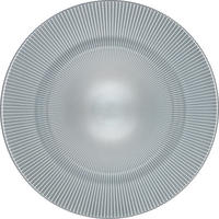 PLATZTELLER 34 cm  - Hellgrau, Konventionell, Glas (34cm) - Novel
