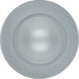 PLATZTELLER 34 cm  - Hellgrau, KONVENTIONELL, Glas (34cm) - Novel