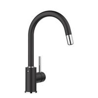 KÜCHENARMATUR 521455  - Chromfarben/Anthrazit, Basics, Stein/Metall (10,8/33,6/22,3cm) - Blanco