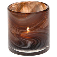 LJUSLYKTA - brun, Basics, glas (8,5/9cm) - Boltze Home