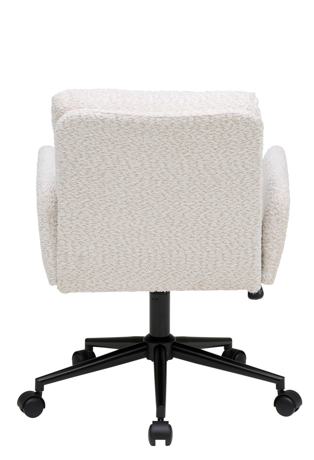 OTOČNÁ ŽIDLE, buklé, černá, béžová - černá/béžová, Moderní, kov/textil (58/86/96/65cm) - MID.YOU