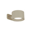 AKKU-WANDLEUCHTE - Sandfarben, Basics, Kunststoff/Metall (9,2/8/4,5cm) - Novel