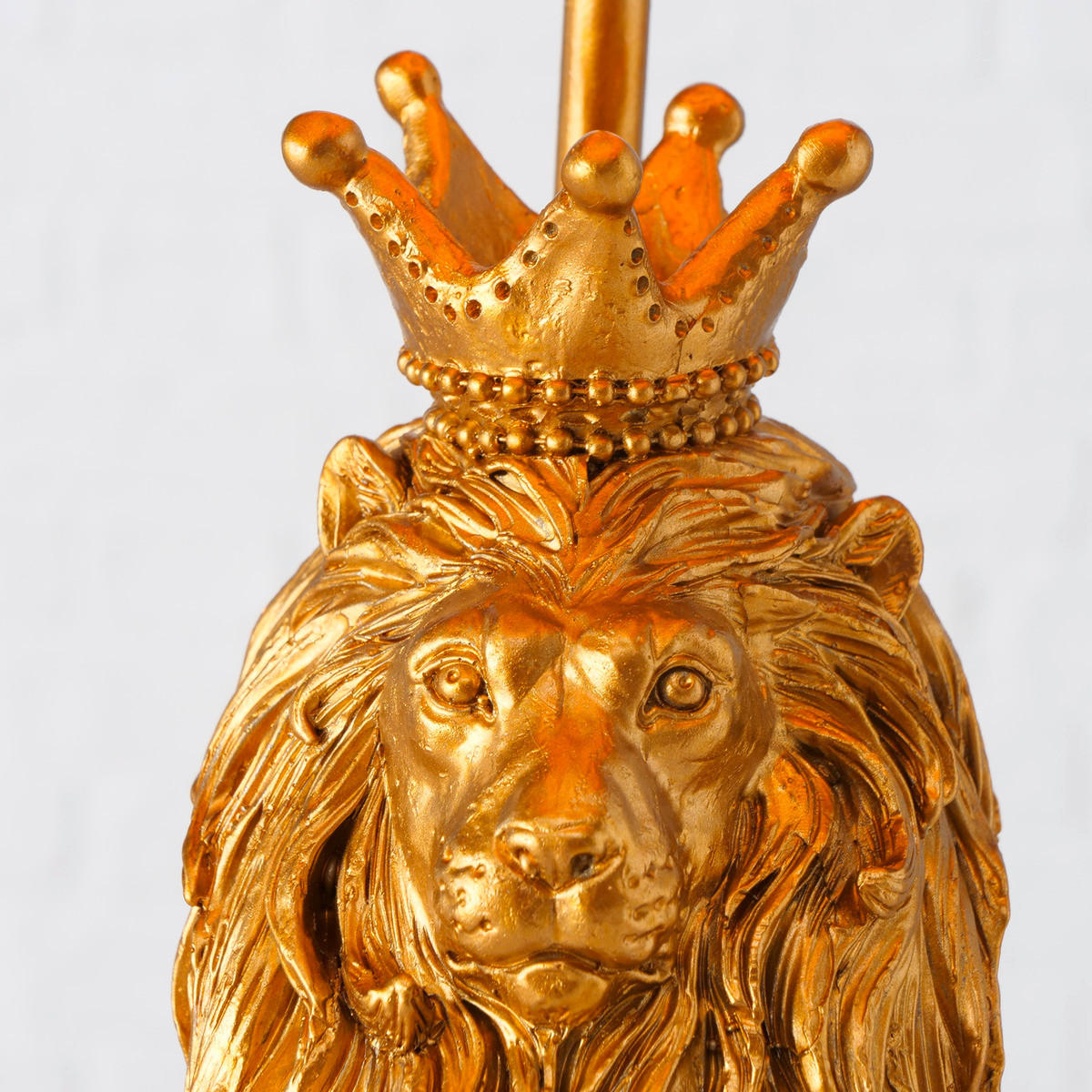 SVJETILJKA STOLNA  - zlatne boje/crna, Trend, tekstil/plastika (23/51cm)