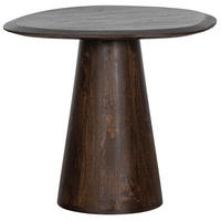 COUCHTISCH Posture Mangoholz massiv 60/53/51 cm Freiform Walnussfarben  - Walnussfarben, Design, Holz (60/53/51cm) - Livetastic