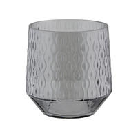 WINDLICHT - Grau, LIFESTYLE, Glas (14,3/14,3cm)