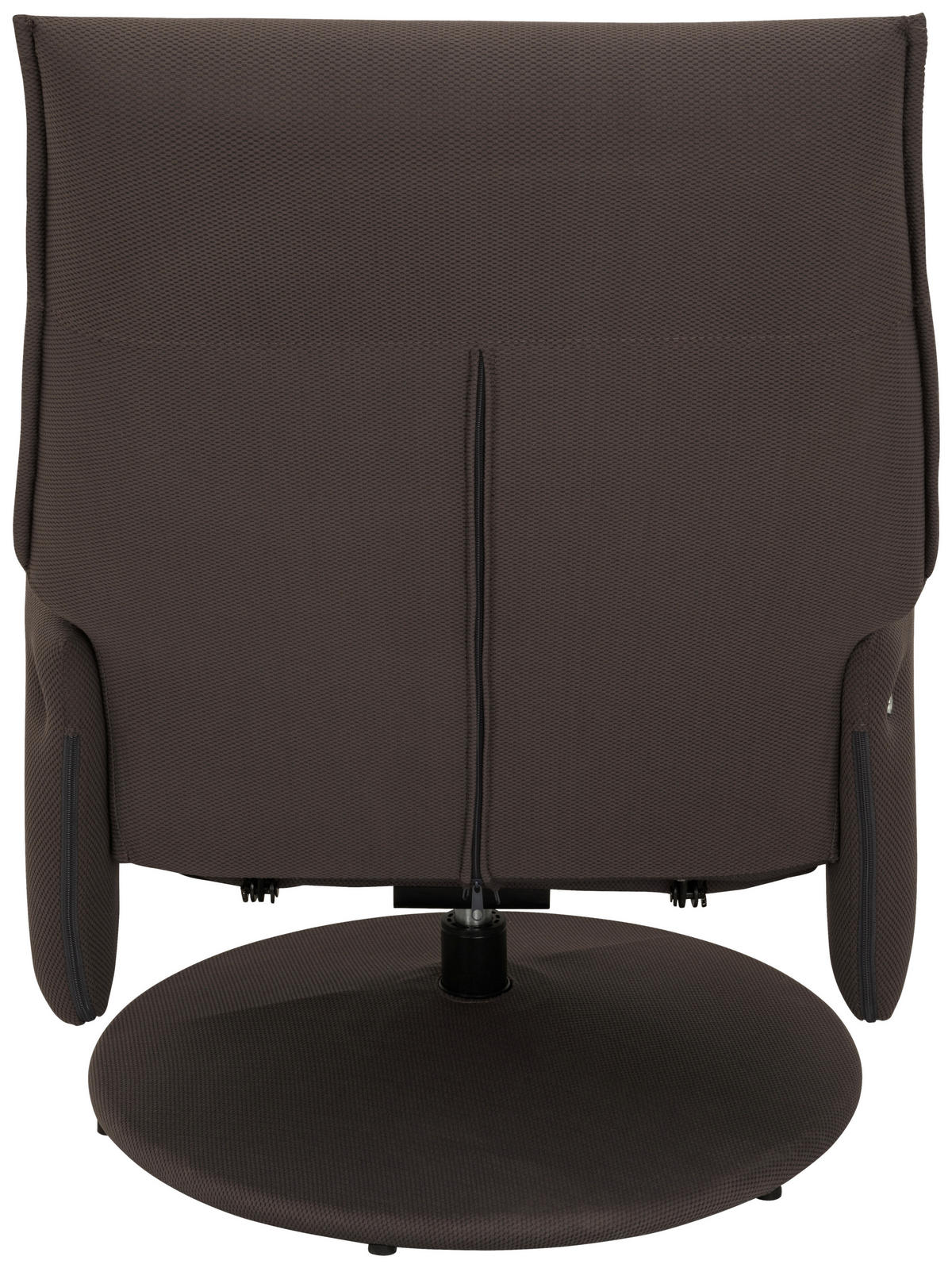 RELAXSESSELSET Webstoff Hocker    - Graubraun/Grau, MODERN, Textil/Metall (69/95/80/80/107,5cm) - P & B