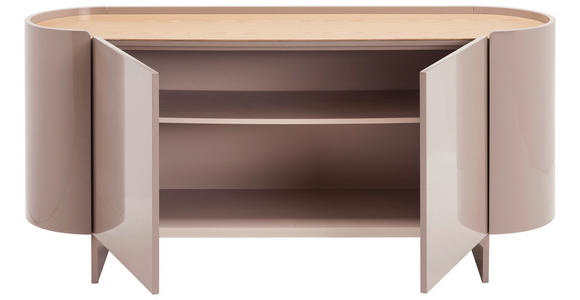 SIDEBOARD  160/75/45 cm  - Kaschmir/Eichefarben, Design, Holz/Holzwerkstoff (160/75/45cm) - Novel