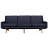 DREISITZER-SOFA in Textil Blau - Blau, Design, Holz/Textil (216/76/76cm) DREISITZER-SOFA in Textil Blau - Blau, Design, Holz/Textil (216/76/76cm)