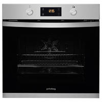 EINBAUBACKOFEN PBWK3OP8VIN  - Silberfarben/Schwarz, Basics, Glas/Metall - Privileg