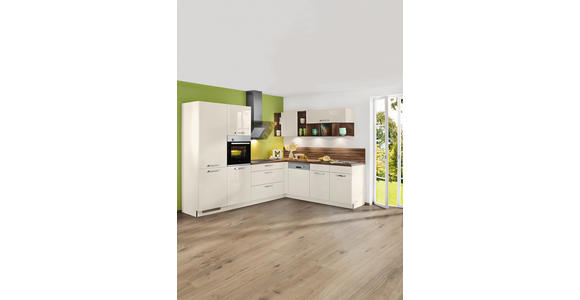EINBAUKÜCHE - Magnolie, Design, Holzwerkstoff - Dieter Knoll