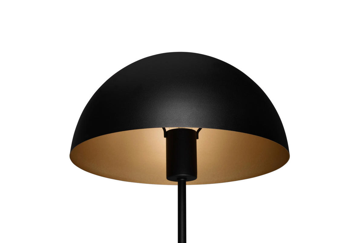 Tischleuchte Nola - Schwarz, Konventionell, Metall (30/45cm) - Trio Leuchten