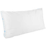 KOPFPOLSTER 40/80 cm  Comfy Soft  - Blau/Weiß, Basics, Kunststoff/Textil (40/80cm) - Sleeptex