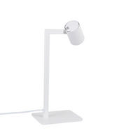 SCHREIBTISCHLEUCHTE - Weiss, Design, Metall (35/14/17cm)