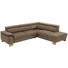 WOHNLANDSCHAFT in Textil Hellbraun - Hellbraun/Eichefarben, LIFESTYLE, Holz/Textil (226/273cm) - Beldomo System WOHNLANDSCHAFT in Textil Hellbraun - Hellbraun/Eichefarben, LIFESTYLE, Holz/Textil (226/273cm) - Beldomo System