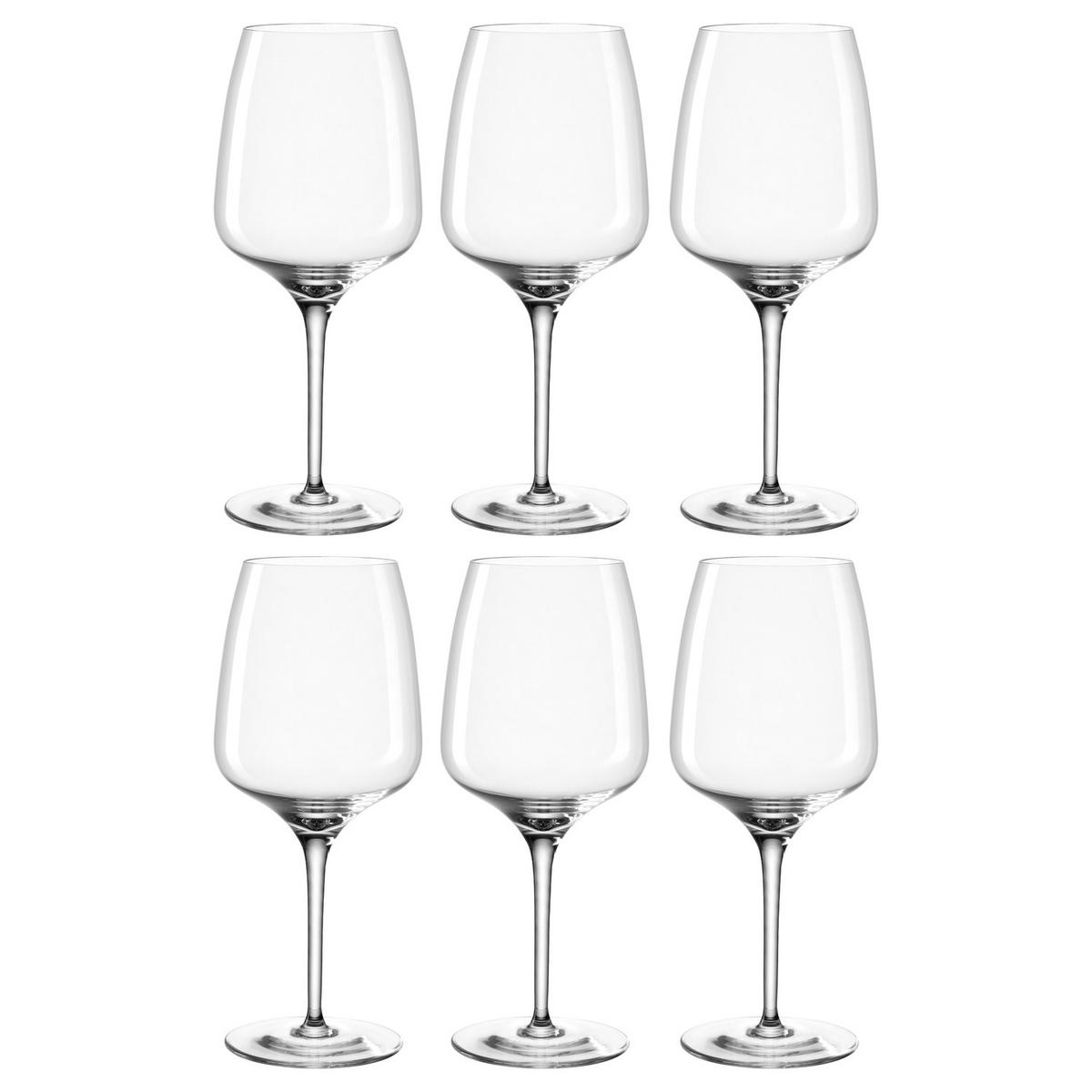 GLÄSERSET Cesti 6-teilig  - Transparent, Basics, Glas (8/19/8cm) - Leonardo