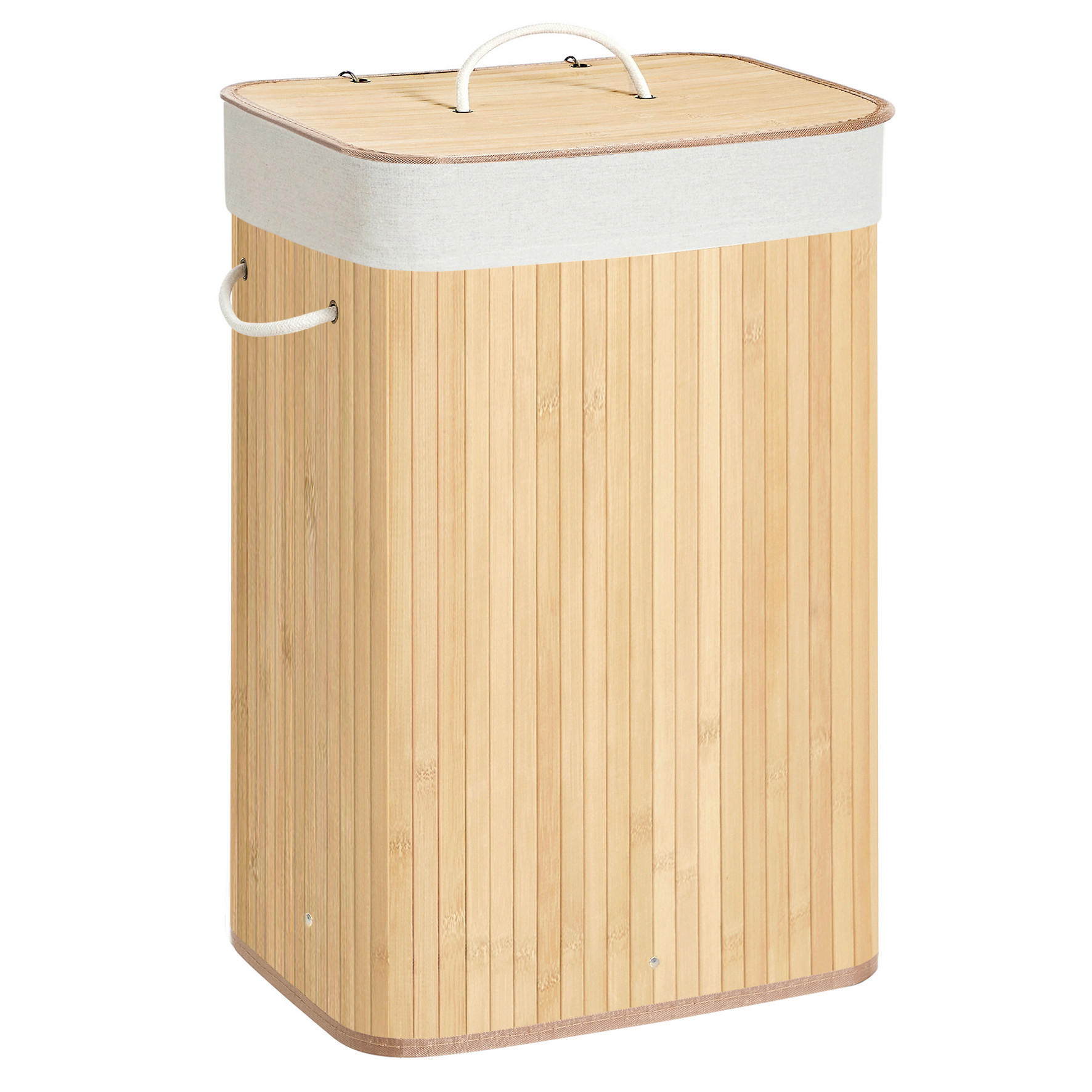 WÄSCHEKORB - Naturfarben, Basics, Naturmaterialien/Holzwerkstoff (40/60/30cm)