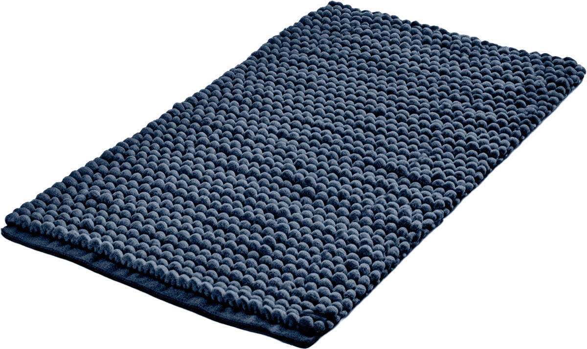 BADEMATTE Anthrazit 70/120 cm  - Anthrazit, Basics, Kunststoff/Textil (70/120cm) - Grund