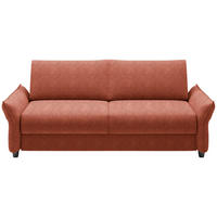 SCHLAFSOFA in Textil Rostfarben  - Rostfarben/Schwarz, Konventionell, Kunststoff/Textil (198/82/106cm) - Ti'me