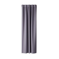 FERTIGVORHANG black-out (lichtundurchlässig)  - Hellgrau, Basics, Textil (140/245cm)