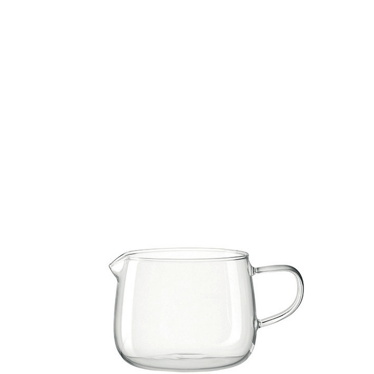 POSUDA ZA MLEKO  450 ml   - prozirna, Osnovno, staklo (13/7,70/9,70cm) - Leonardo