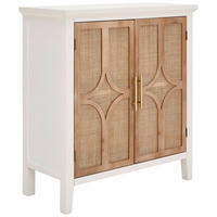 KOMMODE  in 80/85/35 cm  - Goldfarben/Weiß, KONVENTIONELL, Holz/Holzwerkstoff (80/85/35cm) - Livetastic