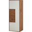 HÄNGEELEMENT Kerneiche vollmassiv Weiß, Eichefarben - Eichefarben/Weiß, Design, Glas/Holz (50/136,5/39cm) - Valnatura HÄNGEELEMENT Kerneiche vollmassiv Weiß, Eichefarben - Eichefarben/Weiß, Design, Glas/Holz (50/136,5/39cm) - Valnatura