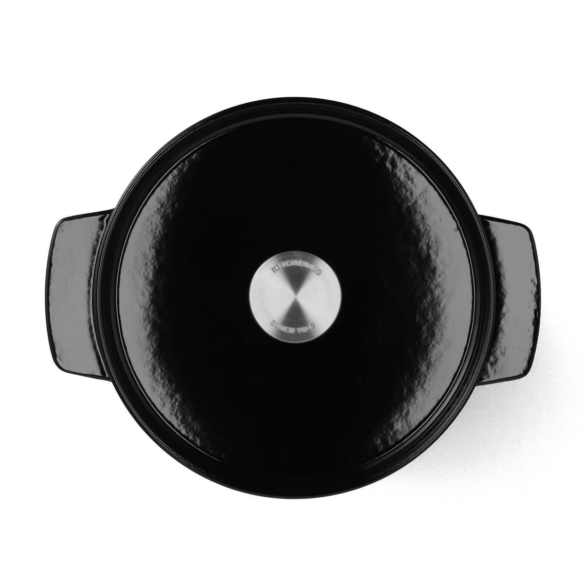 BRÄTER Cast Iron  - Creme/Schwarz, Basics, Metall (5.2l) - Kitchenaid