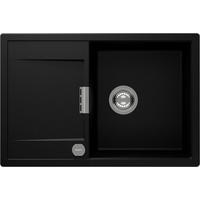 Spüle MOND100APUR - černá, Moderní, přírodní materiály (76,5/51cm) - Schock