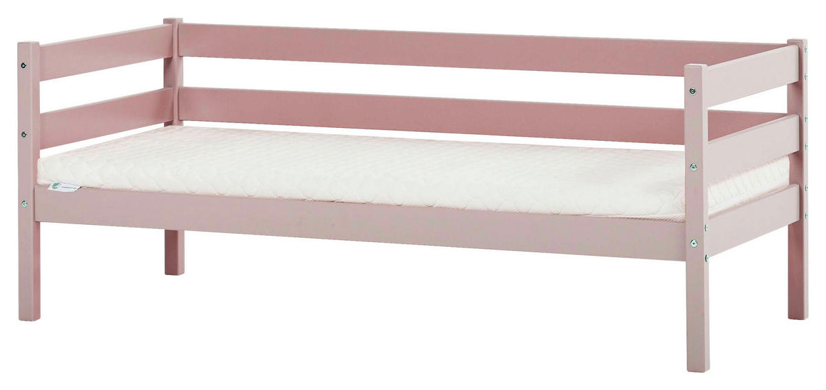 KINDER-/JUNIORBETT - Rosa, MODERN, Holz (70/160cm) - MID.YOU