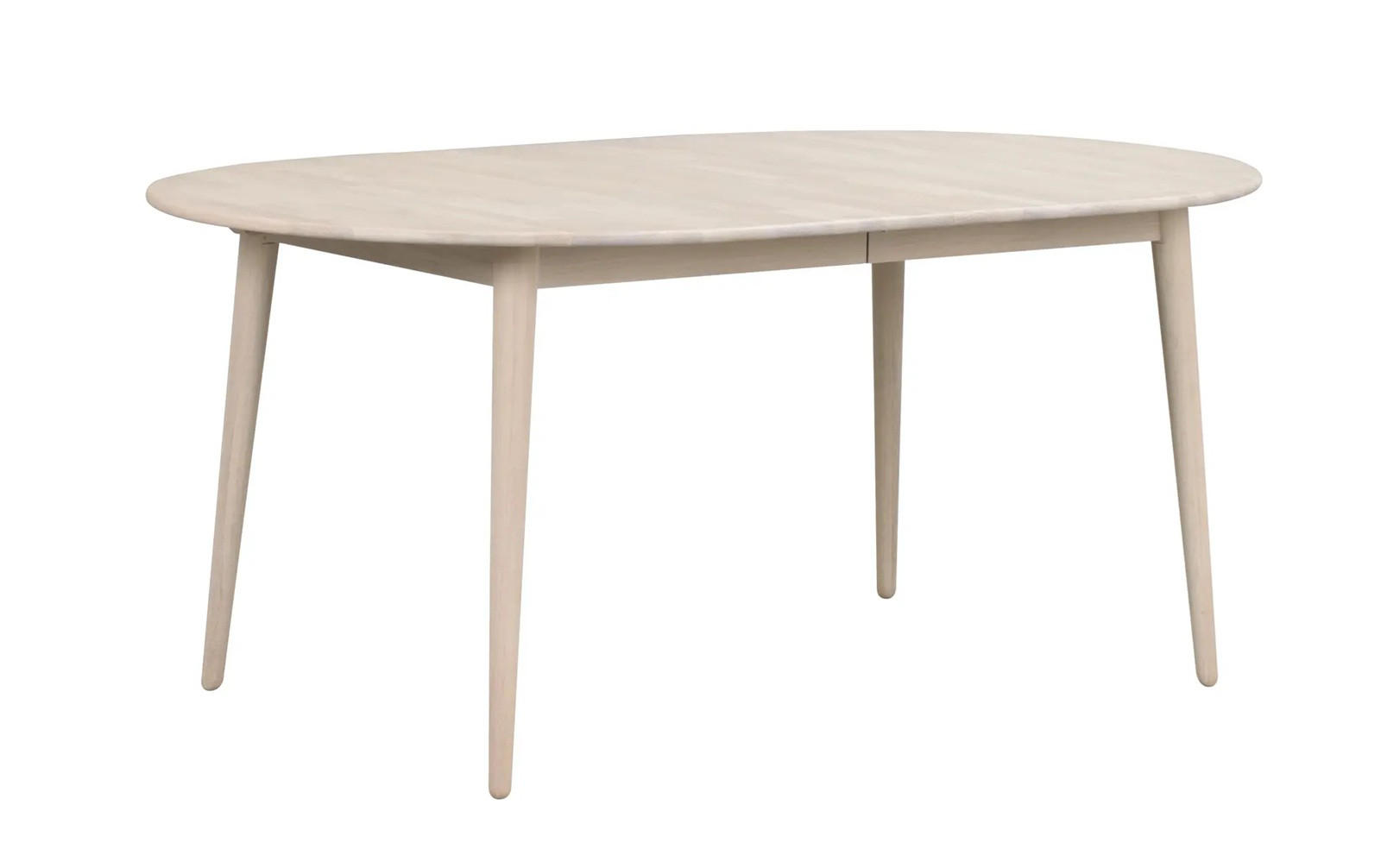 MATBORD ek Bianco oval  utdragbar, finns i olika storlekar, finns i olika trädekorer  - ek Bianco, Design, trä (170/105/74cm) - Rowico