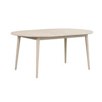 MATBORD ek Bianco oval  utdragbar, finns i olika storlekar, finns i olika trädekorer  - ek Bianco, Design, trä (170/105/74cm) - Rowico