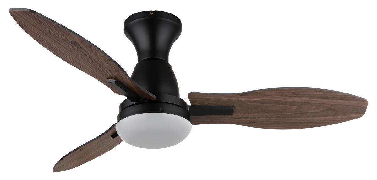 PLAFONSKI VENTILATOR  GALE  - bela/braon, Osnovno, metal/plastika (107/35cm)