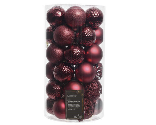 CHRISTBAUMKUGEL-SET 6 cm  - Basics (6cm)