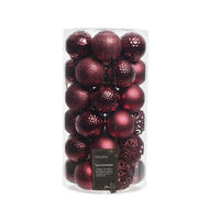 CHRISTBAUMKUGEL-SET 6 cm  - Basics (6cm)