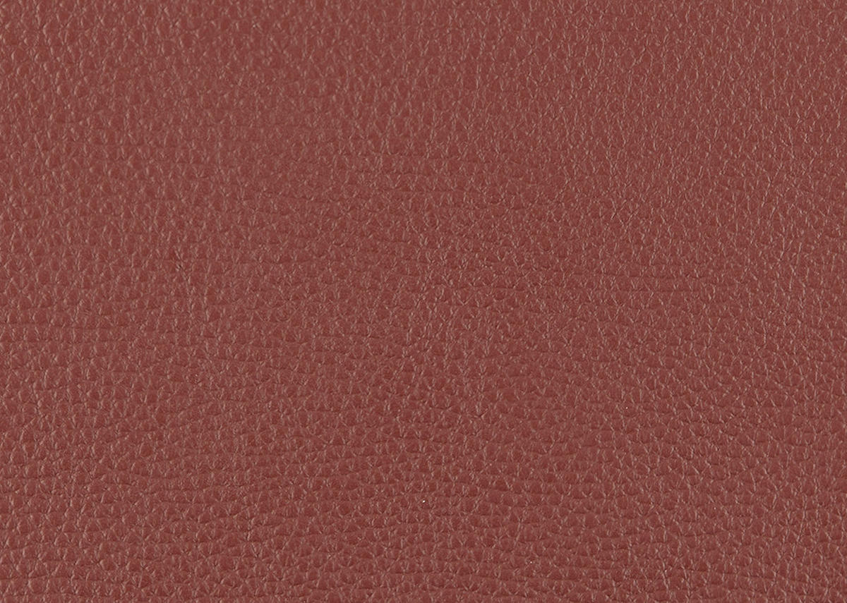 SITZBANK 227/84/70 cm  in Eichefarben, Weinrot  - Eichefarben/Weinrot, Natur, Leder/Holz (227/84/70cm) - Voglauer