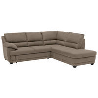 ECKSOFA in Chenille Grau  - Schwarz/Grau, Design, Kunststoff/Textil (246/225cm) - Livetastic