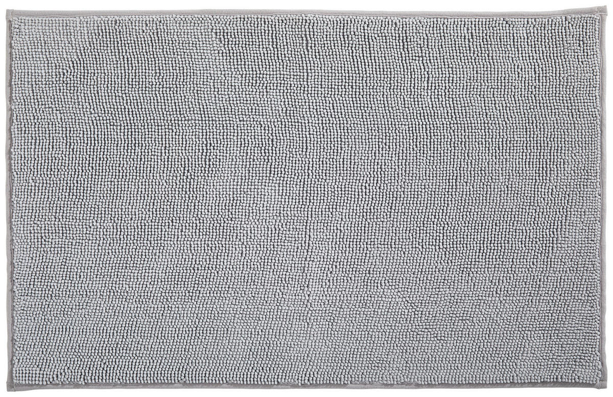 BADEMATTE Schwarz 50/80 cm  - Schwarz, Textil (50/80cm) - Esposa