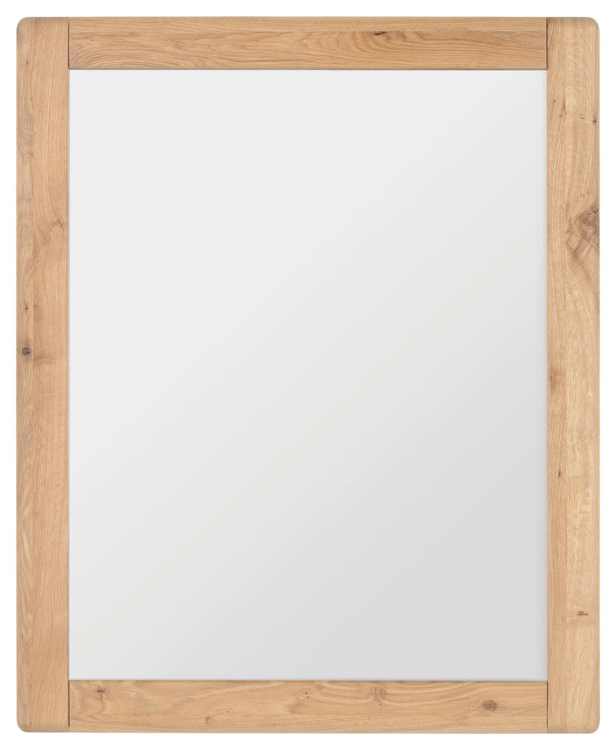 SPIEGEL 65/80/2 cm  - Eiche Bianco, Natur, Glas/Holz (65/80/2cm) - Linea Natura