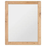 SPIEGEL 65/80/2 cm  - Eiche Bianco, Natur, Glas/Holz (65/80/2cm) - Linea Natura