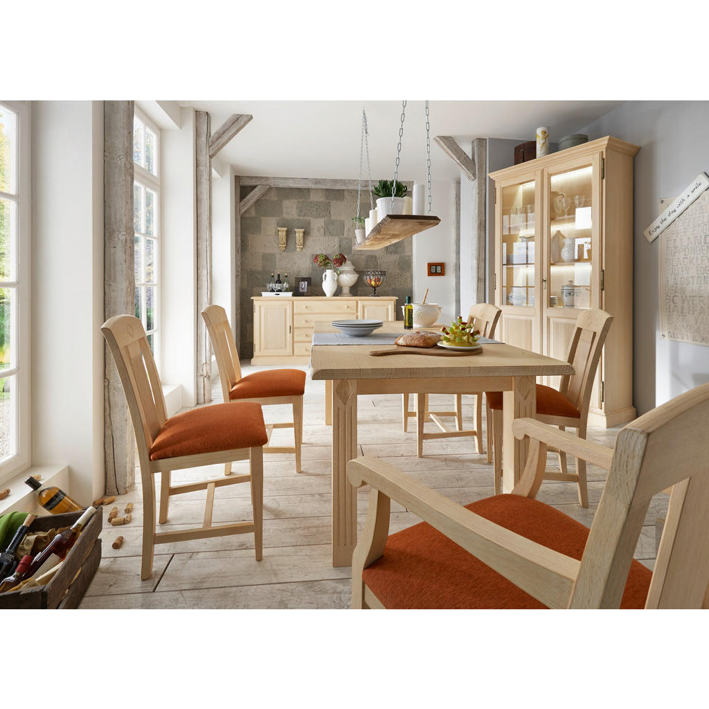 Thumbnail - Livetastic Esstisch Cadiz, Beige, Holz, Pinie, massiv, rechteckig, eckig, 90x77x160 cm, Esszimmer, Tische, Esstische