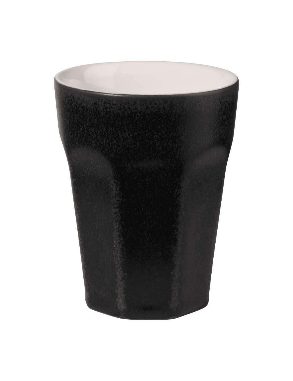 BECHER  - Schwarz, Basics, Keramik (5,5/8cm) - ASA