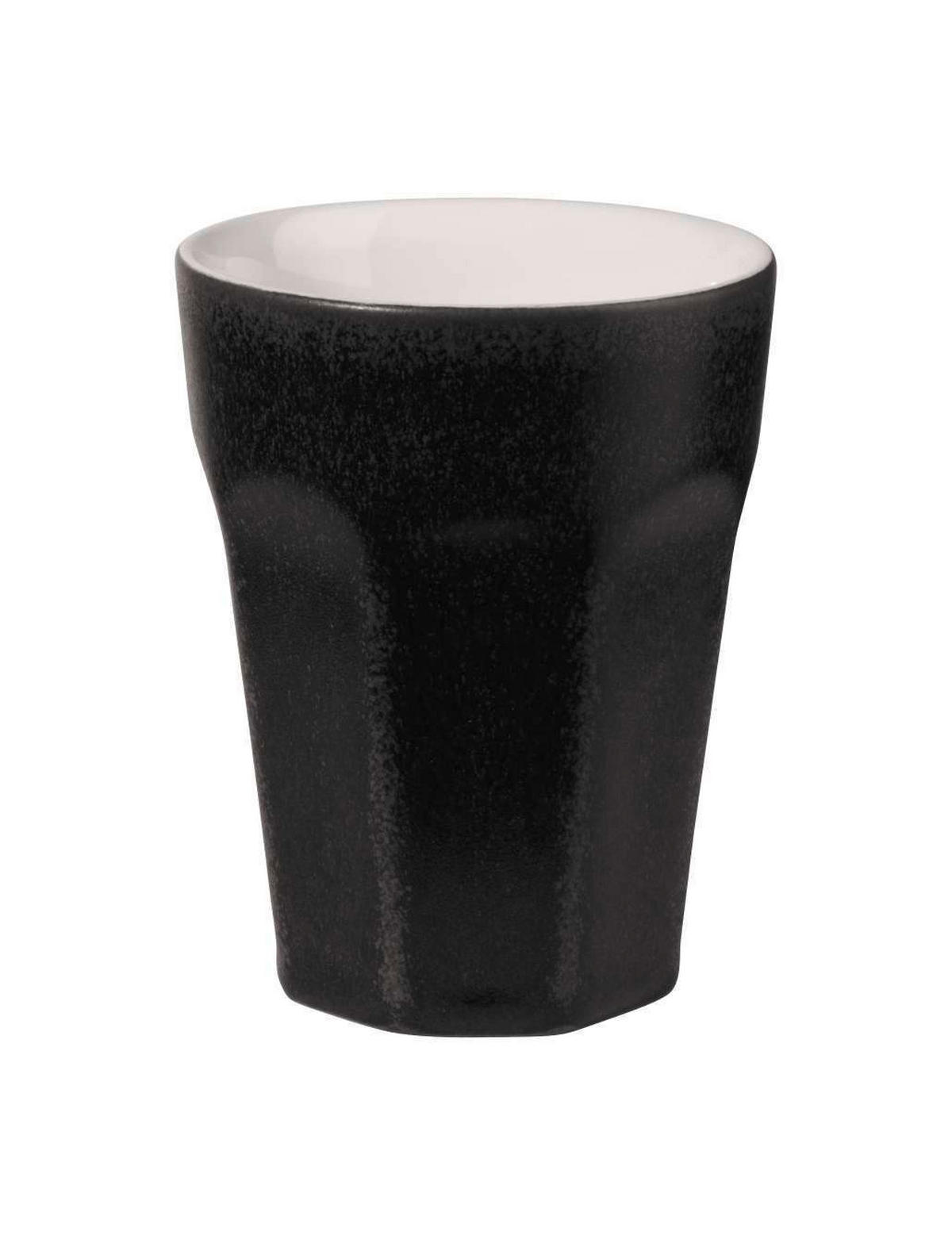 BECHER  - Schwarz, Basics, Keramik (5,5/8cm) - ASA