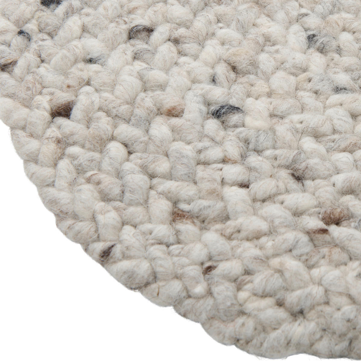 HANDWEBTEPPICH 35 cm Blau, Gelb, Türkis, Hellgrau, Beige, Koralle  - Türkis/Blau, KONVENTIONELL, Textil (35cm) - Linea Natura