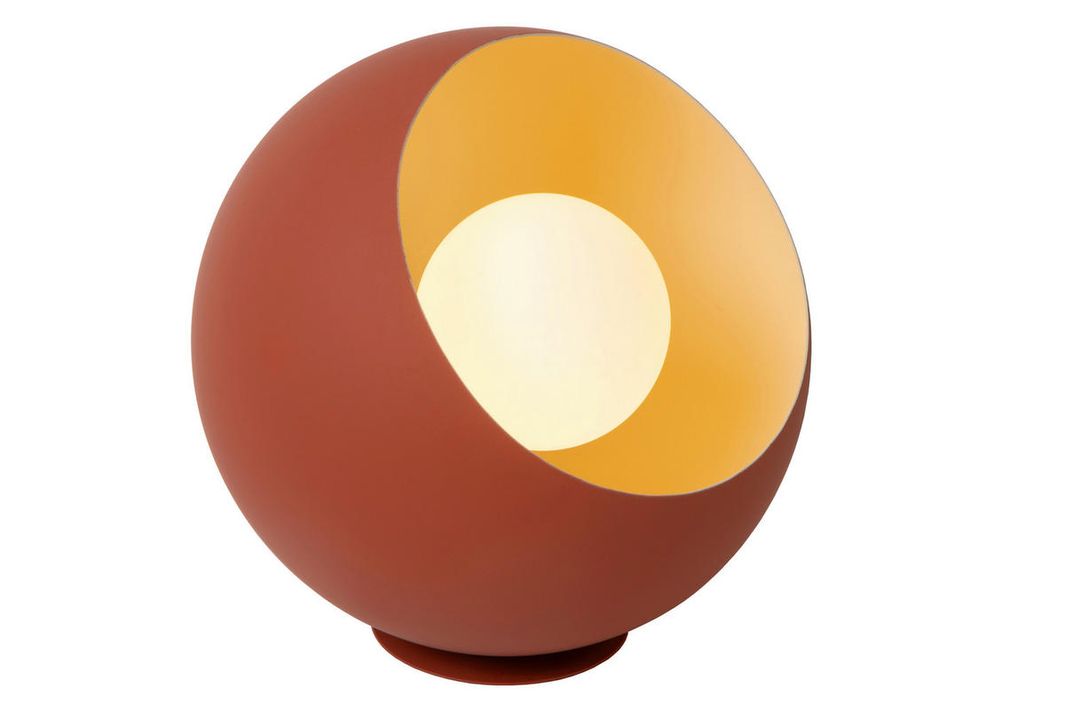 TISCHLEUCHTE DOREDOS 20/20/20 cm   - Orange, Design, Metall (20/20/20cm) - Lucide