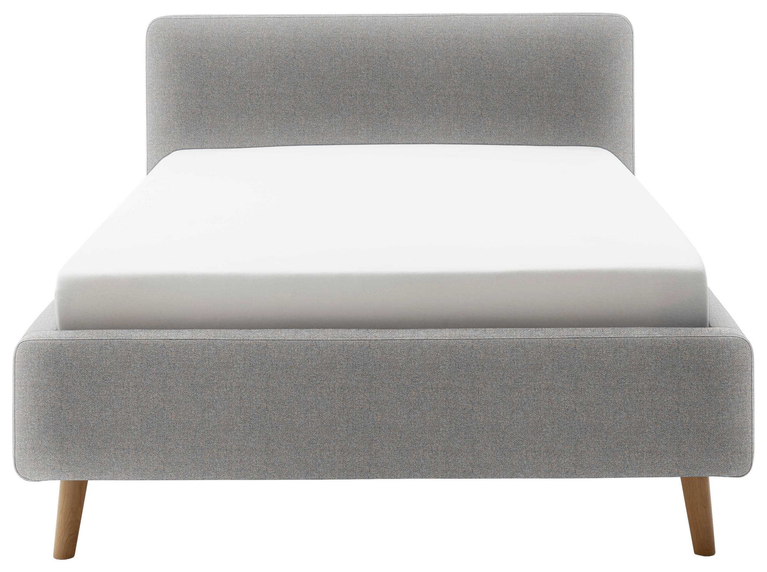 Thumbnail - Xora Polsterbett, Grau, Textil, Esche, massiv, 140x200 cm, Reach, Stoffauswahl, in verschiedenen Größen erhältlich, Schl...