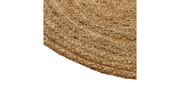 JUTETEPPICH 120 cm Agra Naturfarben  - Naturfarben, Natur, Textil (120cm) - Linea Natura