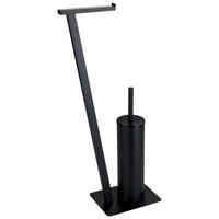WC-BÜRSTENKOMBINATION - Schwarz, Basics, Kunststoff/Metall (15/68,5/30cm) - Wenko