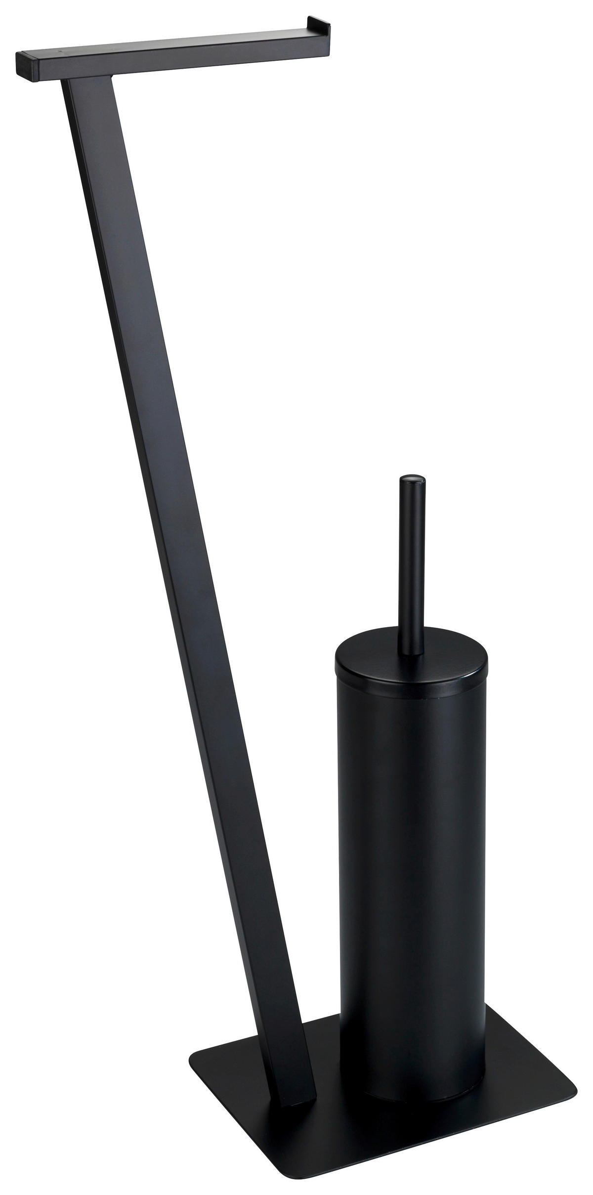 WC-BÜRSTENKOMBINATION - Schwarz, Basics, Kunststoff/Metall (15/68,5/30cm) - Wenko