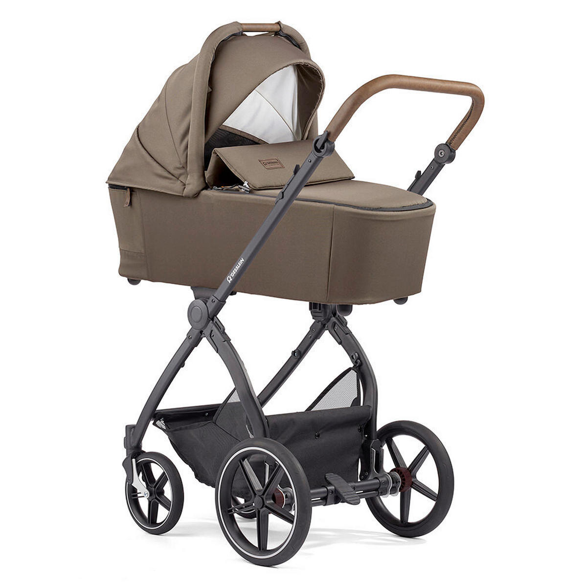 KOMBIKINDERWAGEN FX4 Swing Set  - Beige/Creme, Basics, Textil (100/55/130cm) - Gesslein