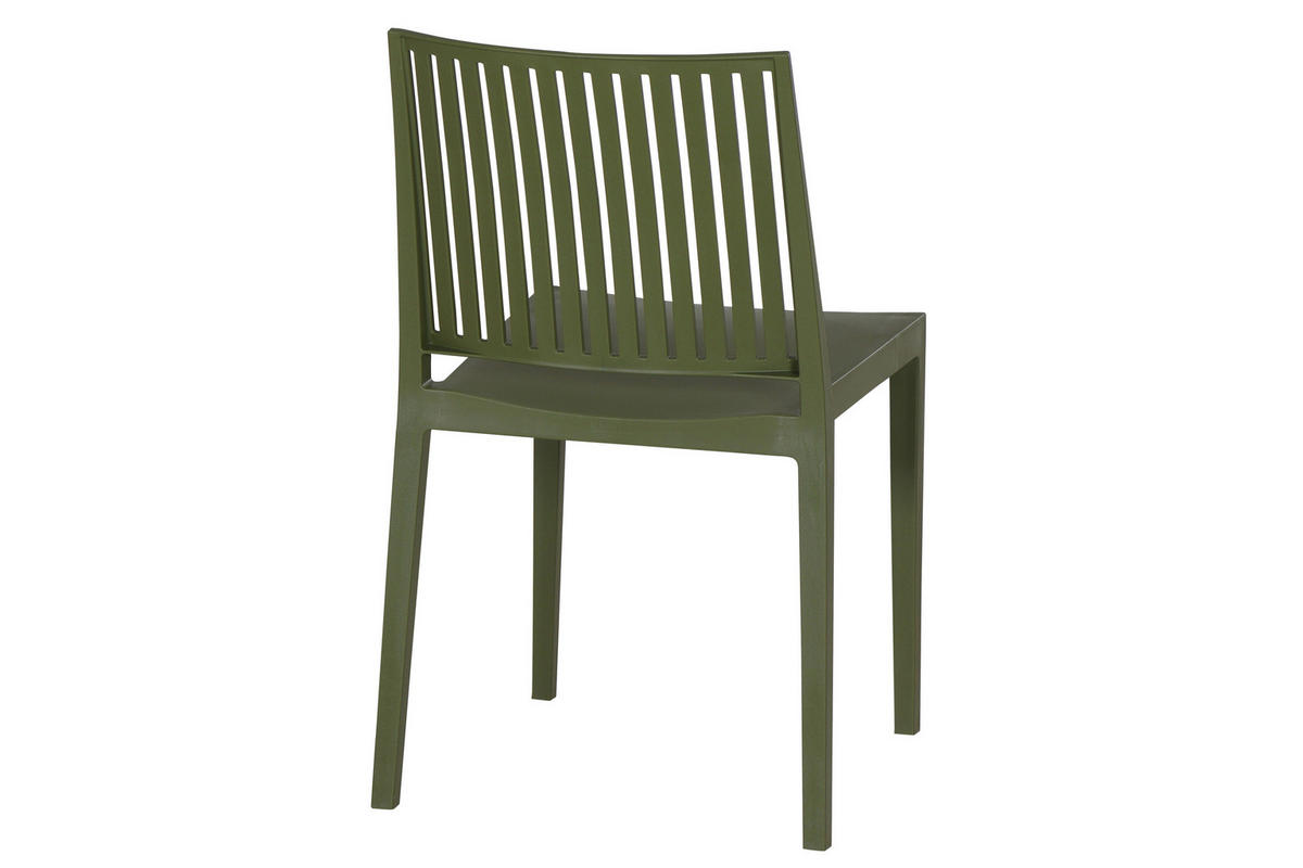 STAPELSTUHL Grün  - Grün, Basics, Kunststoff (57/80/56cm) - Siena Garden